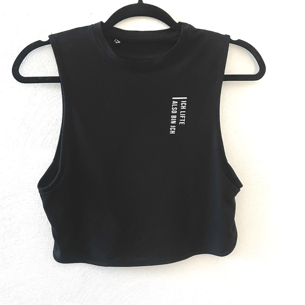 German Gymshark Lifting Club Crop Tank